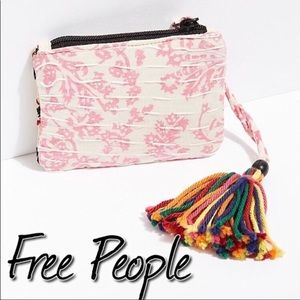 Free People Maui Embroidered Pouch